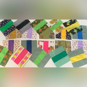 20 vintage quilt blocks